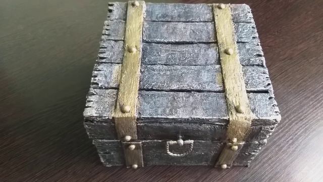 DIY: Пиратский сундучок из картона смотреть онлайн