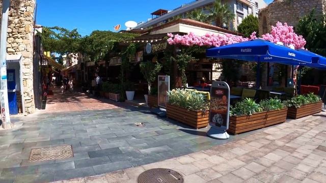 KUSADASI Walking Tour - Kuşadası Yürüyüş Turu -Turkey (4K) смотреть онлайн