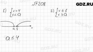 № 208 - Алгебра 9 класс Мерзляк