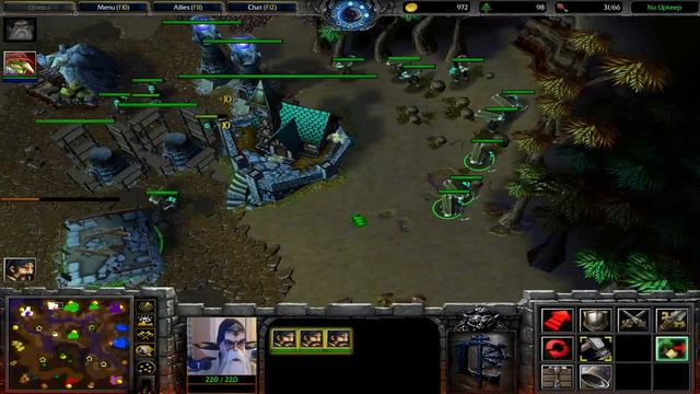 Warcraft 3 - Creepy Grandpa | Happy Halloween Game! смотреть онлайн