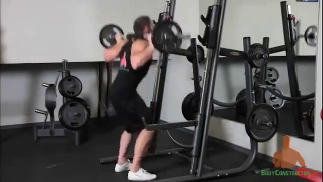 Приседания со штангой. Накачать ноги быстро смотреть онлайн