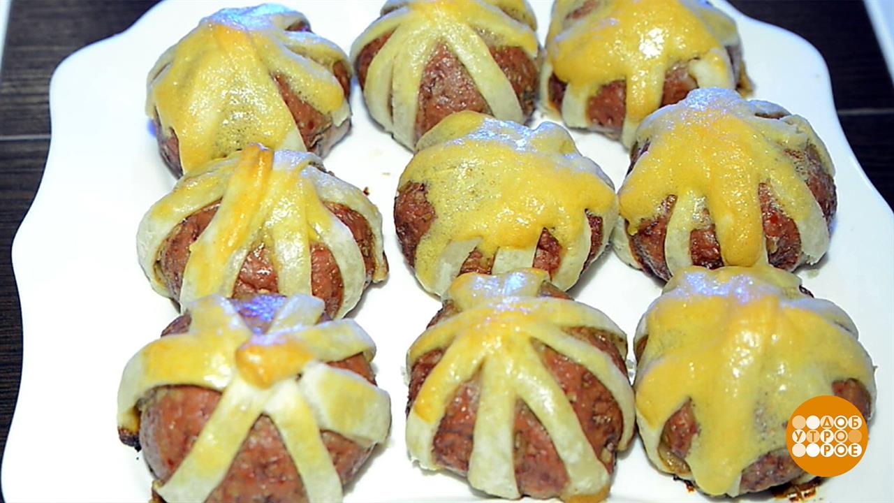 Курица в шоколадном соусе и мясные "фонарики". Доброе утро. Фрагмент выпуска от 20.01.2020