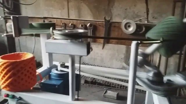 Моталка для намотки трикотажной пряжи. Намоточный станок. Электрический. смотреть онлайн