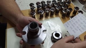 цанговая оправка на основной и поворотный стол лот2