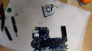 Замена термопасты в HP Probook 470 G2