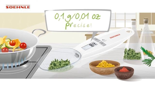 Soehnle Cooking Star Lepelweegschaal смотреть онлайн