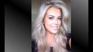 Silver blond. Серебристый блонд