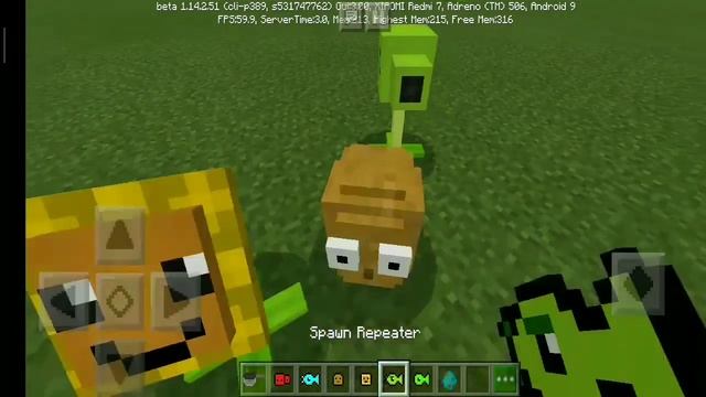 Обзор мода в minecraft pe на растения против зомби смотреть онлайн
