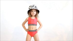 Красный раздельный спортивный купальник для девочки (162733417 / 376572898) КОТМАРКОТ