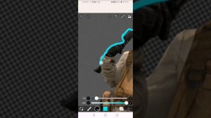 Как сделать тени на персонаже в IbIs Paint X