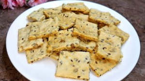 Самое вкусное и полезное Зерновое печенье. Зерновые крекеры с семечками.