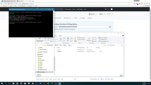GIT (github / bitbucket) podstawy смотреть онлайн