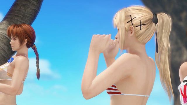 DOAX Venus Vacation Photos-Watermelons SMASH! смотреть онлайн