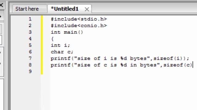 How to calculate the size of character integer and float data type in c language смотреть онлайн