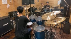 DragonForce/Through the Fire and Flames【Drum Cover】