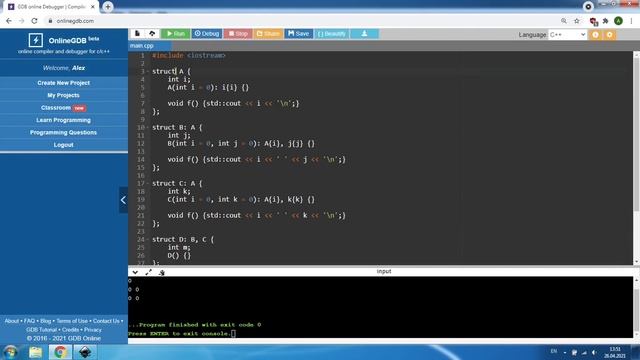 C++ 06. Наследование. Часть 3/3 смотреть онлайн