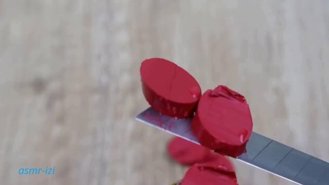 АСМР мыло 16/Странное удовлетворяющее и расслабляющее видео нарезка мыла . Приятно смотреть  и слуша