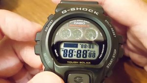 Casio G-Shock GW-6900-1ER - tryb serwisowy i testy modułów [PL]