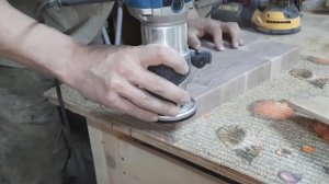 Сделай сам, торцевая разделочная доска из черного, американского ореха.