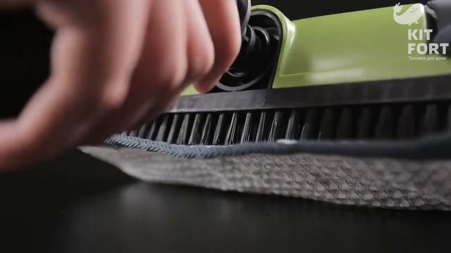 Обзор «Kitfort KT-912 пароочиститель, цвет зеленый» смотреть онлайн