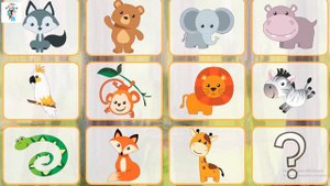 Учим Животных. Звуки Животных для детей