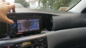 Фон из магнитофона Pioneer AVH-1400DVD