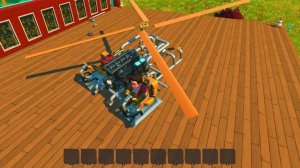 СТРОИМ ВЕРТОЛЕТ НА ПОРШНЯХ В SCRAP MECHANIC!!!