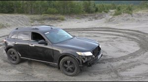 Съездили так съездили..Infiniti FX45. Киборг 16. Фары.
