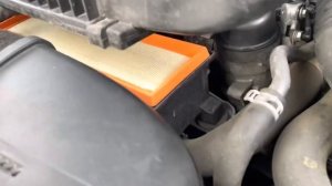 Mercedes C180d OM626 W205 S205 Luftfilterwechsel Air Filter Replacement  wymiana filtra powietrza