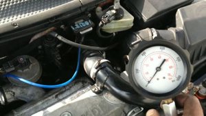 Замер компрессии  Форд Фокус 1,8 D 2001г.