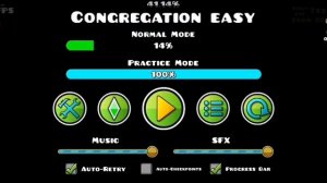 CONGREGATION EASY 22-72% (Geometry Dash)