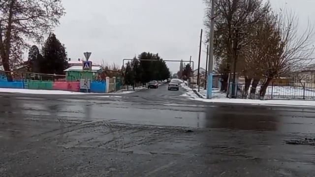 Первый снег сегодня 5 декабря 2022 года в Пролетарске Джаббор Расуловском районе . #ПгтПролетарск