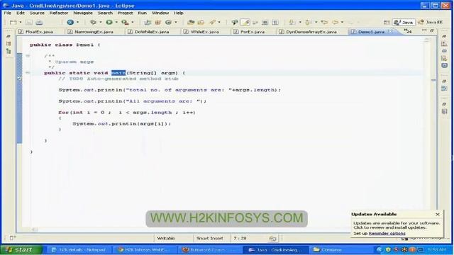 Java Dynamic Arrays | Conversions of Data types | Java Basics | Java Tutorial смотреть онлайн