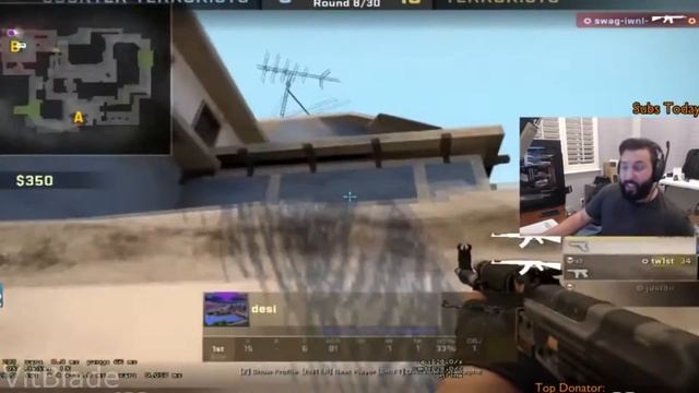 САМЫЙ БОМБЯЩИЙ СТРИМЕР ПРО ИГРОК В CS:GO! смотреть онлайн