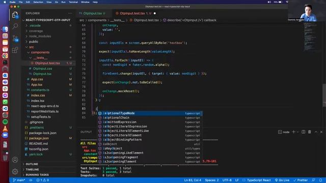 How to create your own OTP input in React and TypeScript with tests (Part 2) смотреть онлайн