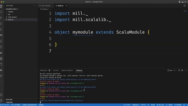 Getting started with Mill, the Scala/Java build tool