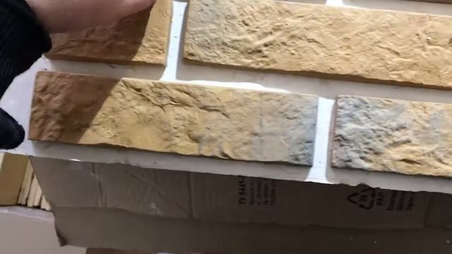 Декоративный гипсовый Кирпич Венский Клинкер коричнево-серый смотреть онлайн