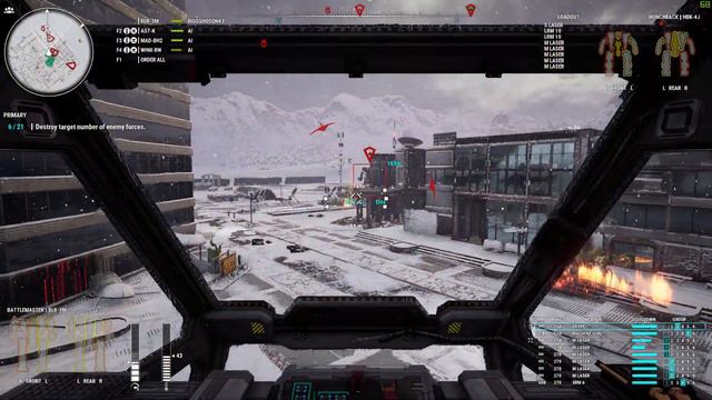 Mechwarrior 5 Mercenaries - Instant Action: Warzone Heavy Assault Lance