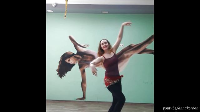 танец живота с нуля, уроки для начинающих, восточный танец, belly dance, тренер Анна Корбан