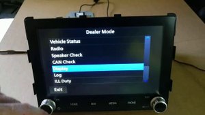 SDA 8’’ Mitsubishi ASX Dealer mode