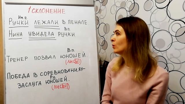 Падежи существительных множественного числа