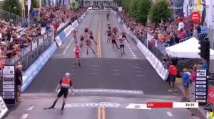 Ураганный финиш Сергея Устюгова на фестивале Blink