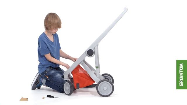 Коляска Greentom Upp (установка корзины) смотреть онлайн