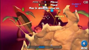 PSP -  Worms Open Warfare