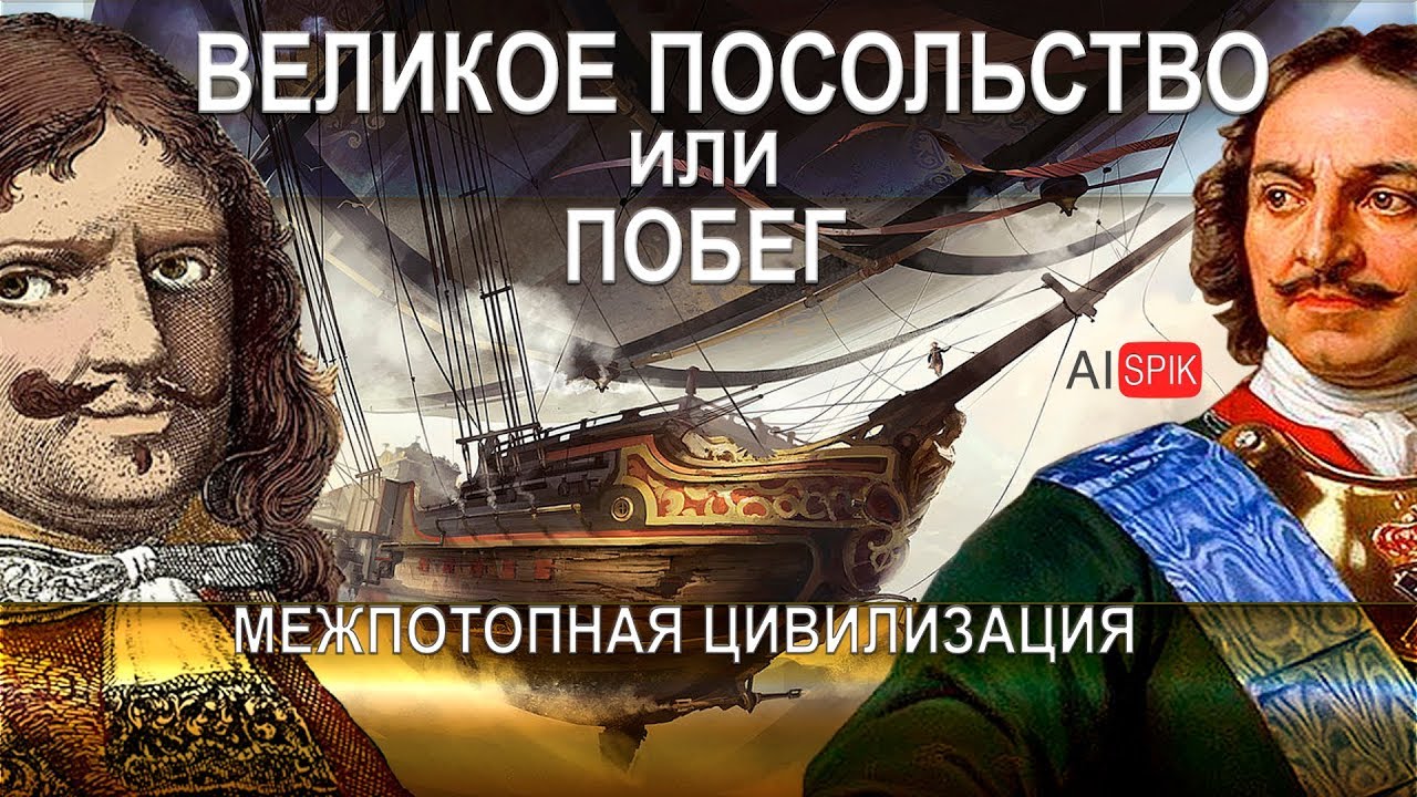 Великое ПОСОЛЬСТВО или просто ПОБЕГ Межпотопная ЦИВИЛИЗАЦИЯ