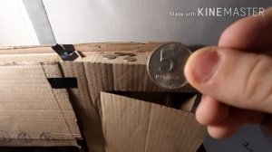 Распределитель монет своими руками из картона