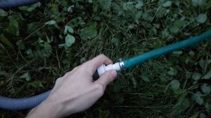 Слив воды с бассейна насосом от стиральной машины