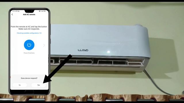 How to operate lloyd ac with mobile in English| how to use Lloyd air conditioner from mobile
