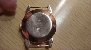 Золотые часы Москва 1957 год