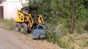 Мульчер на мини-погрузчик